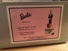 Barbie Commuter Set PHB Porcelain Hinged Box New in Box With COA