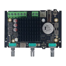 2.1 Bluetooth DSP Power Amplifier Board 50x2+100W 31-Segment Independent EQ