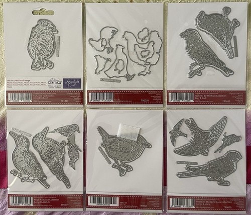 Two Red Robins Metal Dies ~ $17.50each ~ BIRDS ~ Bird Themed ~ Free Downloads - Picture 7 of 11