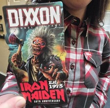 Dixxon Flannel Mens M "Iron Maiden" BNIB