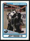 1990 Topps Hockey Jeff Reese #349