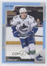 2020-21 O-Pee-Chee Blue Border Bo Horvat #4 3a3