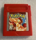 Pokemon Red Version Nintendo Game Boy Color Tested Working Saves with Mew
