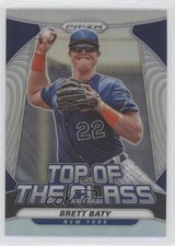 2020 Panini Prizm Top of the Class Silver Prizm Brett Baty #TOC-12 01su