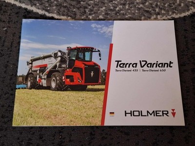 Holmer Terra Variant 12/2023 Brochure Tractor Tractor