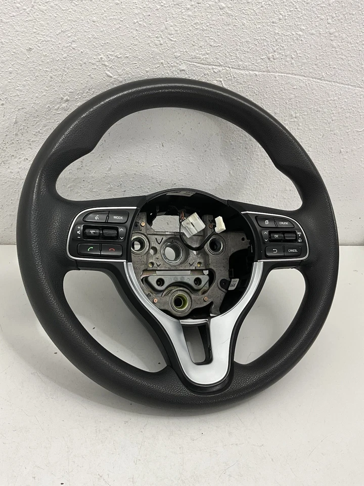 Volante Kia Optima 2016 cuero negro 56100D4040WK fabricante original Foto 4 de 4