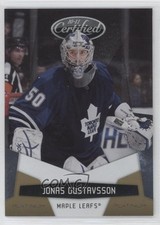 2010-11 Certified Platinum Gold 21/25 Jonas Gustavsson #135 1p0