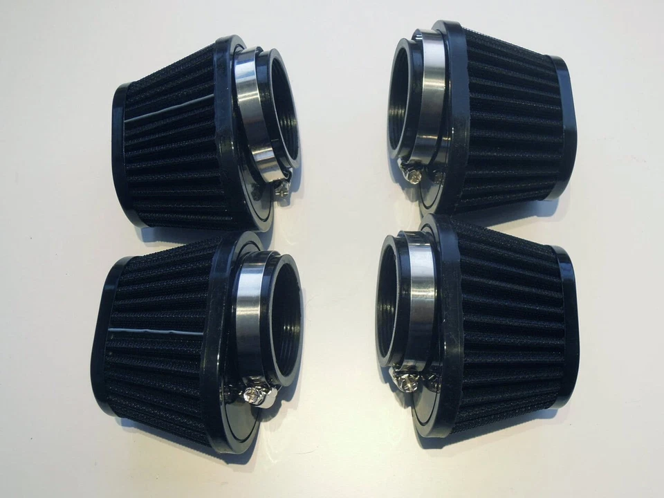 4x Para Suzuki GSXR1100 GSXR750 GSX600F Filtro Limpiador Pod 51mm Foto 4 de 4