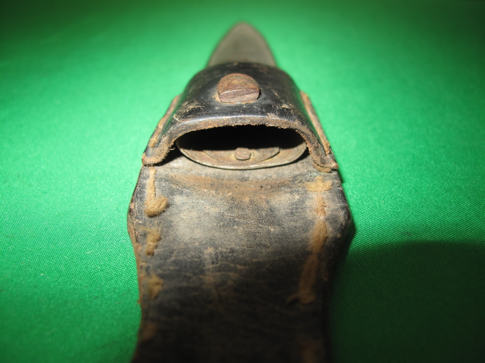 Very Rare German WWI Fighting Knife Scabbard