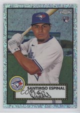 2021 Topps Chrome Platinum Anniversary 17/70 Santiago Espinal #96 0c6