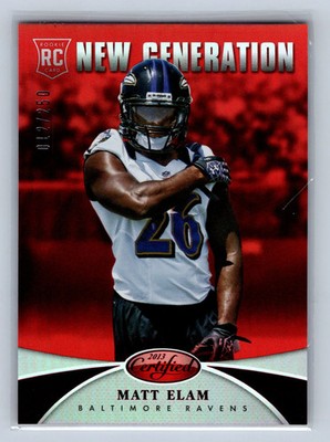 2013 Panini Certified Matt Elam New Generation Red /250 #267