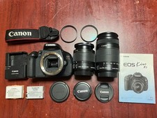 Canon EOS Kiss X5 DSLR Camera with Standard and Telephoto Lens Kit