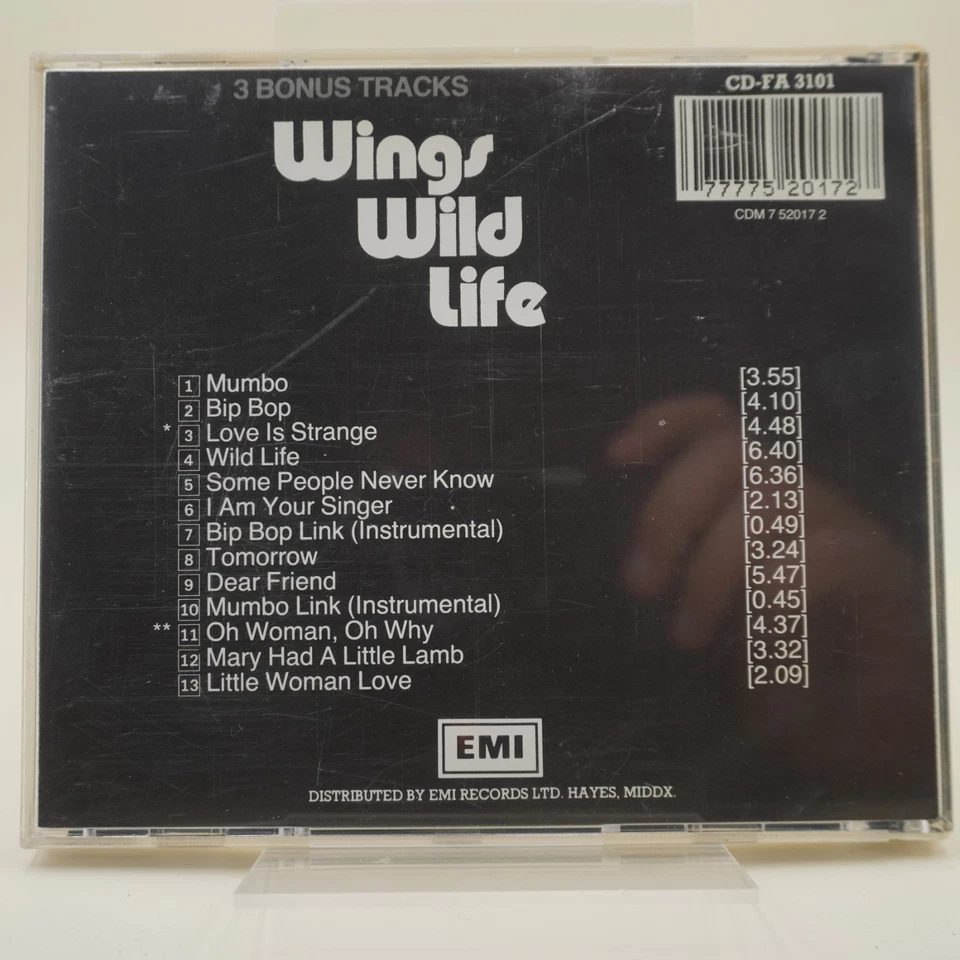 Wings - Wild Life Plus 3 Bonus Tracks | CD | Zustand sehr gut - Bild 2 von 2