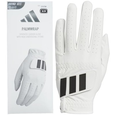 Adidas Golf Palmwrap Handschuh RH24 weiß schwarz rutschfester Griff Herren Ja...
