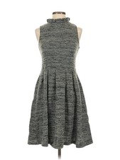 Ganni Women Gray Casual Dress S
