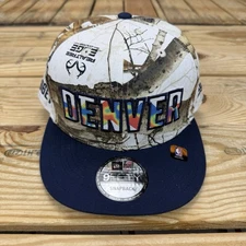 New Era 9FIFTY Denver Nuggets Realtree Camo Snapback Hat NWT NBA