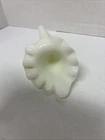 Vintage Fenton Hobnail White Milk Glass Epergne Horn Replacement 6”