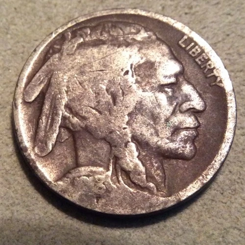 1918-S BUFFALO NICKEL  E-25 YOU GRADE FREE SHIPPING