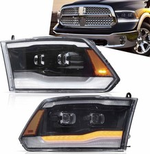 Vland Led Headlights Fit 2009-2018 Ram 1500 2500 3500 With Startup Animation Us Vland Led Headlights Fit 2009-2018 Ram 1500 2500 3500 With Startup Animation Us