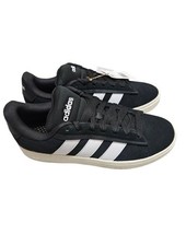 Adidas Zapatillas bajas negras con rayas blancas Grand Court Alpha 00s NUEVAS 11.5