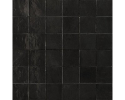 Wandfliese Marazzi Zellige Carbone glänzend 10x10cm