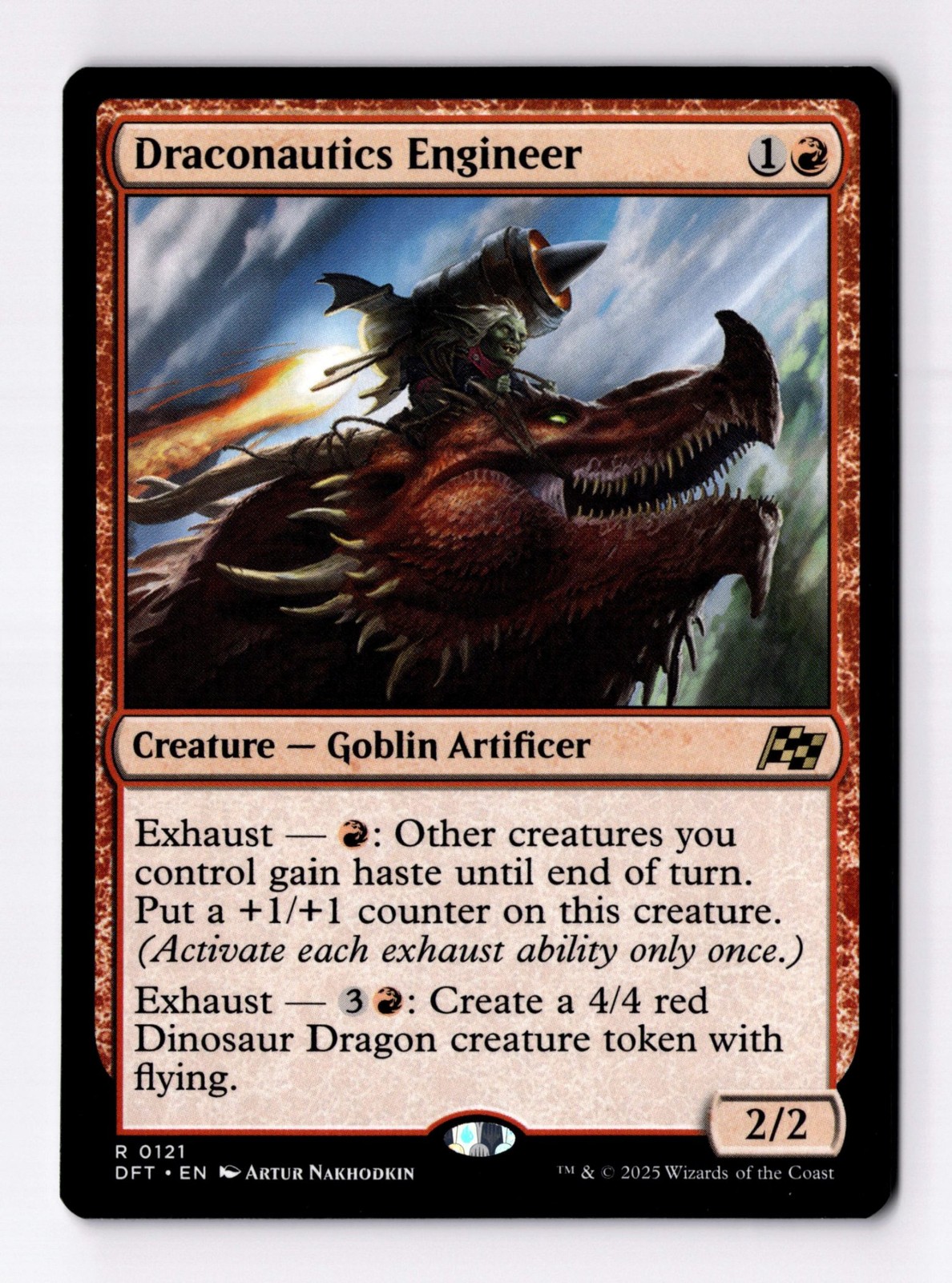 Draconautics Engineer [DFT - 121] - NM [non-foil] MTG