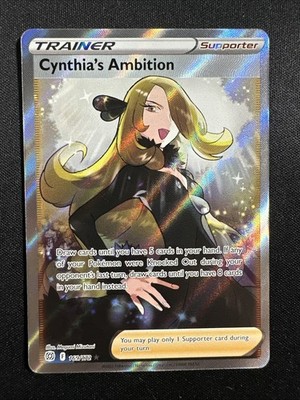Cynthia's Ambition - 169/172 - Pokemon Brilliant Stars Sword Shield Full Art
