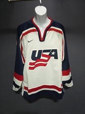 Team Usa Vintage 2002 Nike IIHF Replica Hockey Jersey Size XL New With Tags