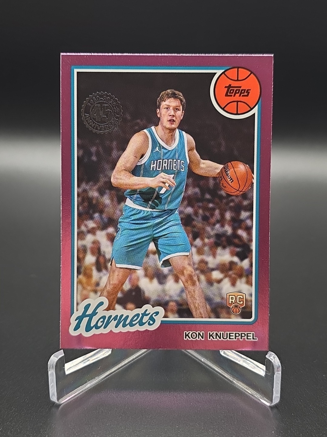 2025-26 Topps Kon Knueppel 1980-81 RC Pink Rookie #80BK-53 Hornets