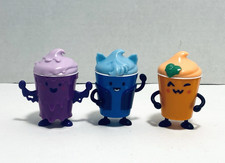 Wendys Frosty Frights Lot of 3 Halloween Kids Meal Toy Figures 2024 blue