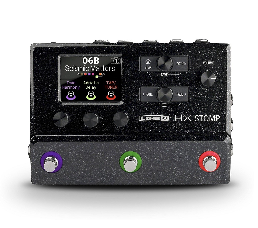 Line 6 HX Stomp Guitar Multieffects Floor Processor for sale
