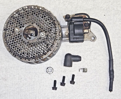 #ad #ad Homelite Super XL 12 Ignition Coil system Flywheel Read Desctption SEE Video $49.32