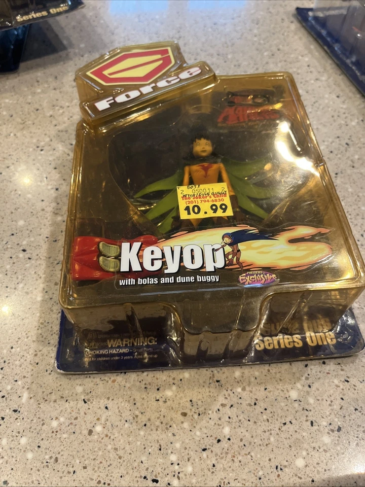 Figura de acción G Force, Battle of the Planets, Keyop, Serie Uno, nueva en paquete. Foto 2 de 4