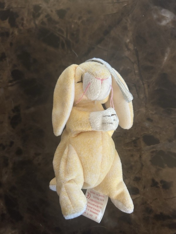 Grace The Praying Bunny Rabbit Ty Basket Beanies Mini Beanie Baby Babies