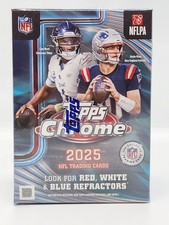 2025 Topps Chrome Football NFL Factory Sealed Value / Blaster Box 
