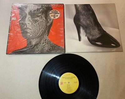 The Rolling Stones Tattoo You' 1981 US Press shrink w/ hype sticker In Shrink!