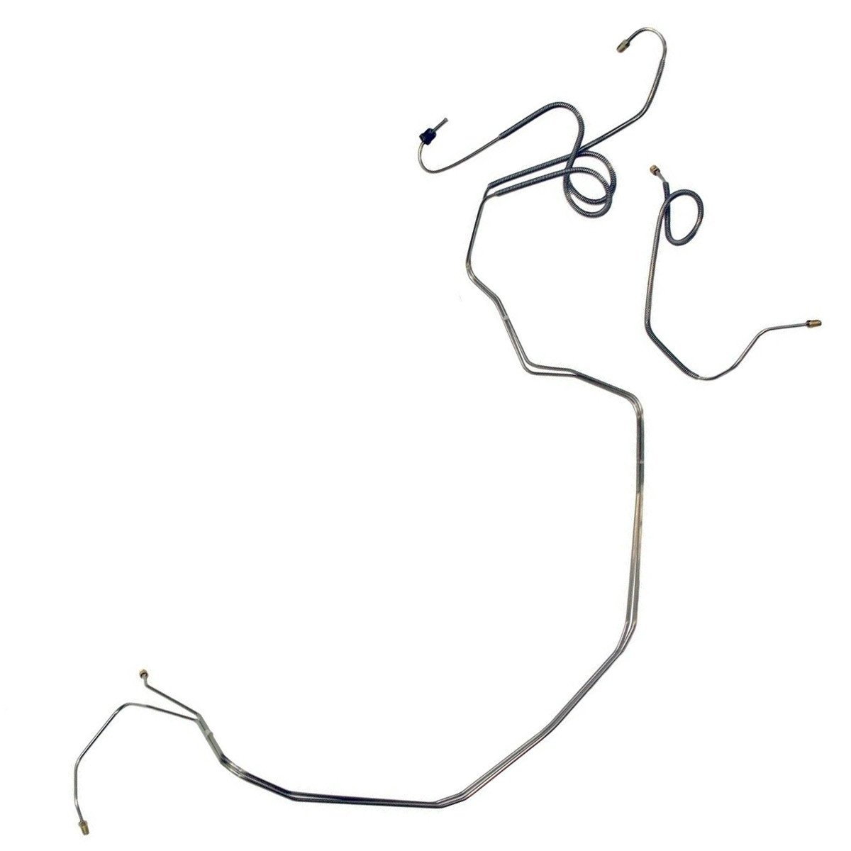 Brake Line Kit Disc Conversion Front Lines 1958-64 Impala Biscayne OE Steel 3pc