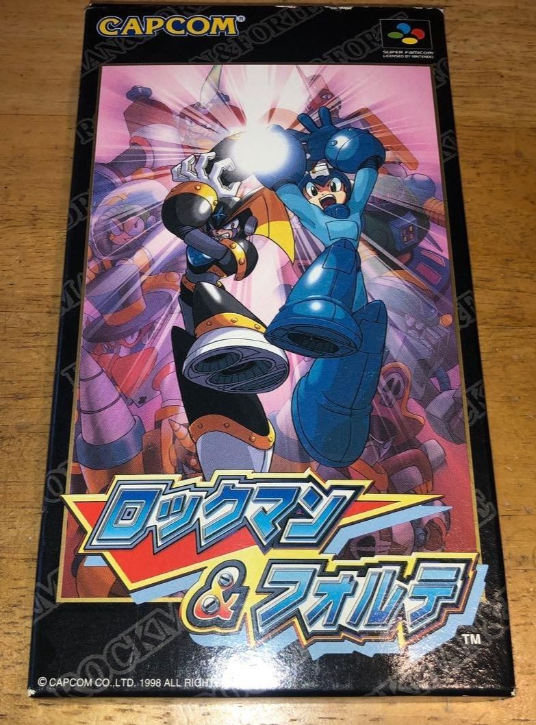 Rockman & Forte / Mega Man & Bass NINTENDO SUPER FAMICOM | eBay