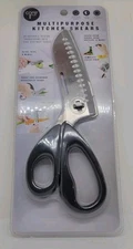 MULTIPURPOSE KITCHEN SHEARS Cutter Stainless Steel Multi Purpose Tool Camping ❤️
