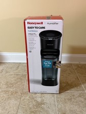 Honeywell Cool Moisture Tower Humidifier Easy-to-Care, Black, Large Room, 1.7gal