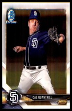 Cal Quantrill 2018 Bowman #BP115 Padres MLB READ FREE SHIPPING AutographDen