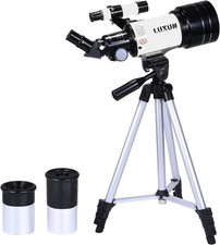 70mm Refractor Telescope 15  150X w/ Tripod  Finderscope for Adults  Kids