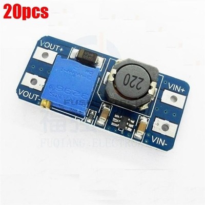 20Pcs MT3608 Step Up Power Apply Booster Module 2V-24V 2A Dc-Dc New Ic es #yr