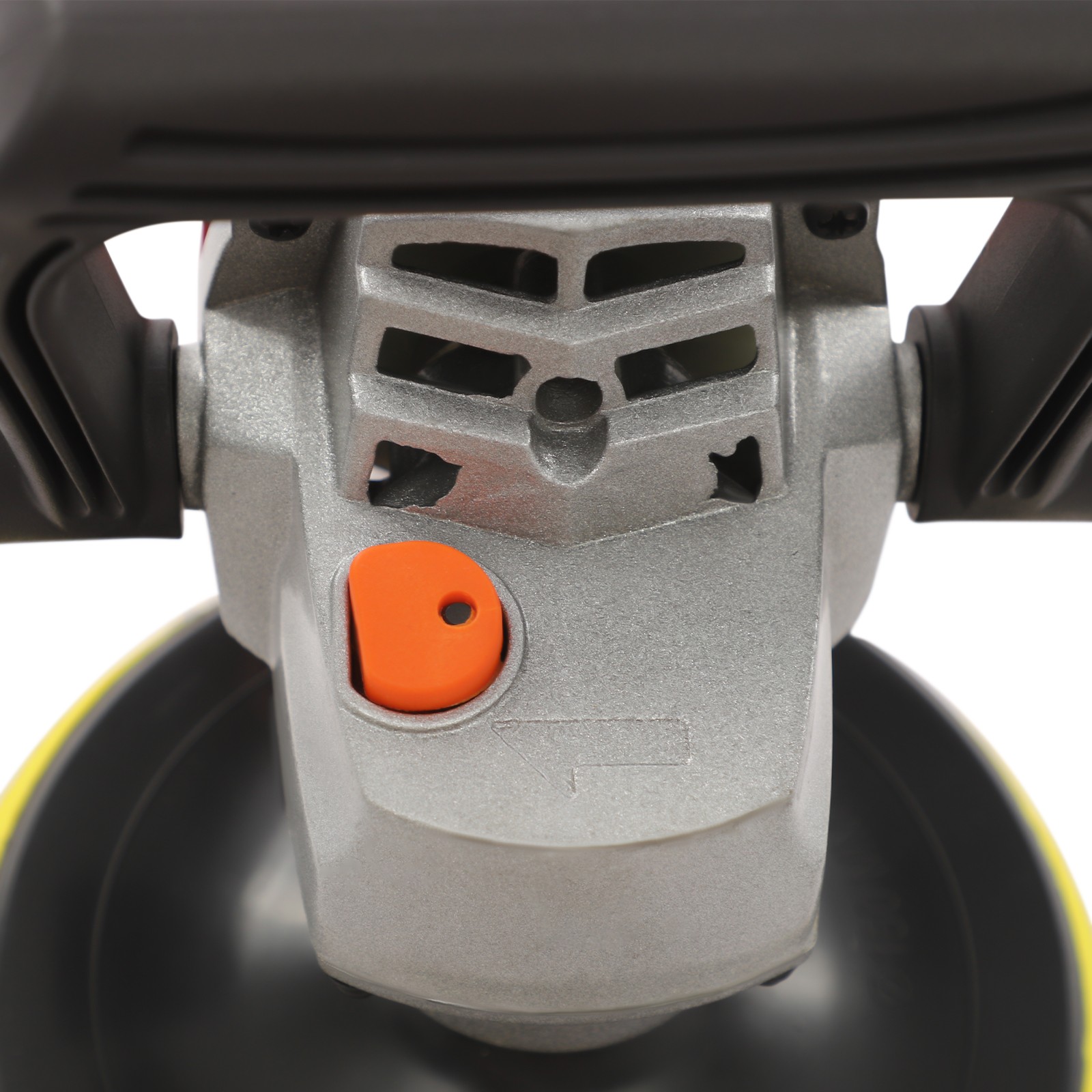 Red Car Sander Polisher Metal Polishing Machine Pure Copper Motor Handheld 65dB