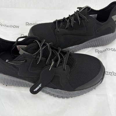 Reebok Work Flexagon 3.0 Work Comp Safety Toe Men's Oxford Size 7.5 Black New