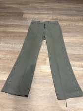 Vintage 1970  s Polyester Plaid  Pants