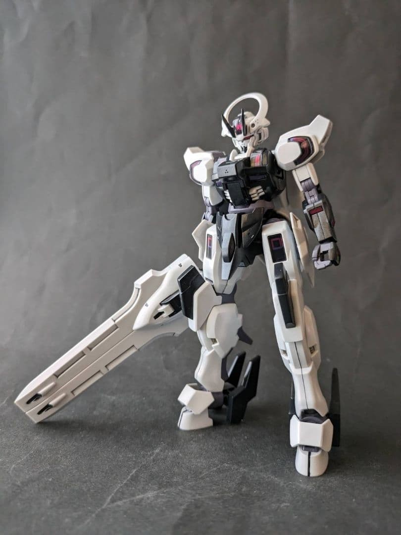 Assembled Hg 1/144 Gundam Schwarzette All Painted Japan