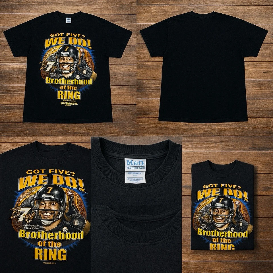 NFL Pittsburgh Steelers 2006 Edición Campeones Coleccionistas Grande Gráfico Camiseta Foto 2 de 4