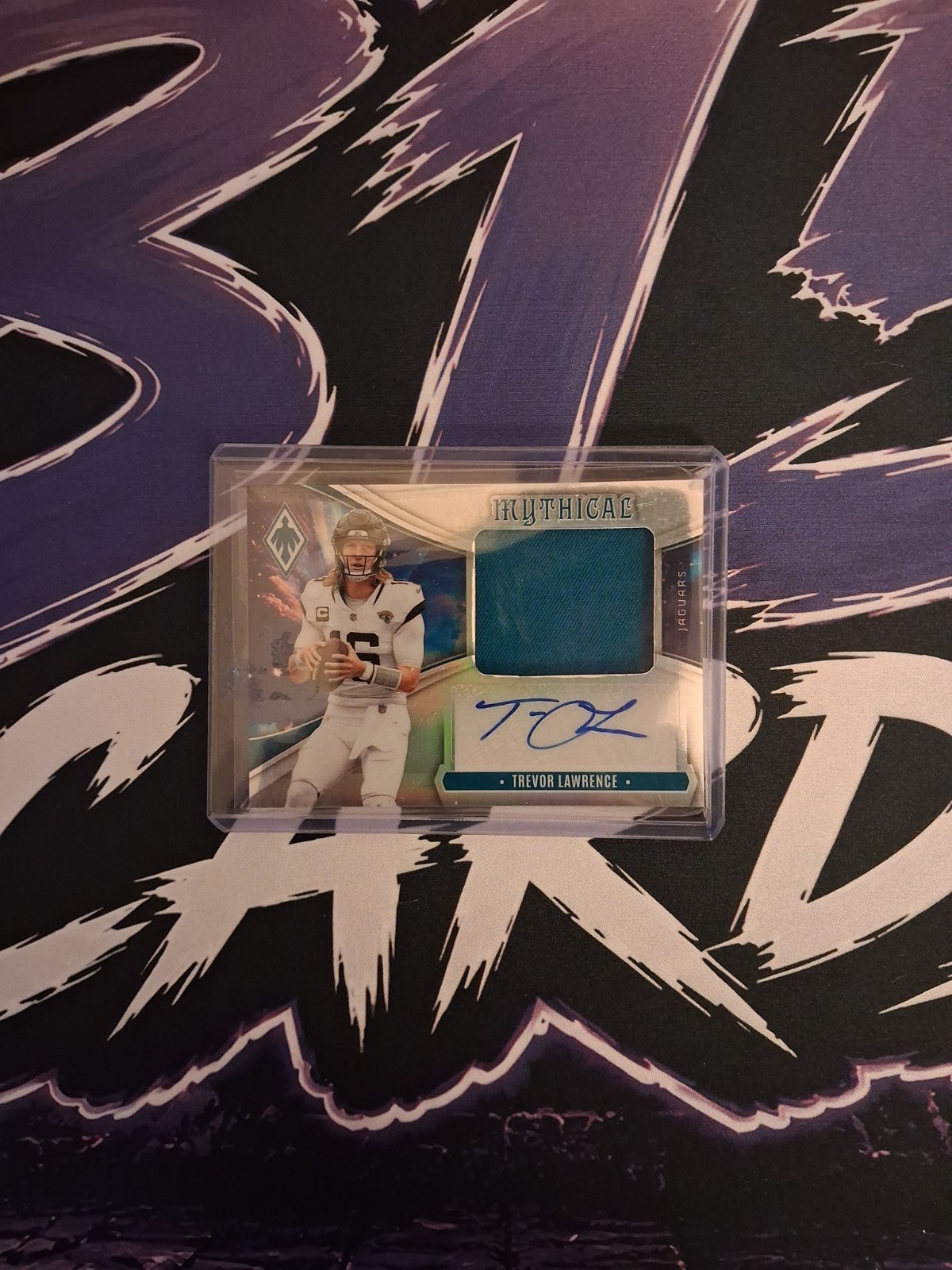 2025 Panini Phoenix - Mythical Materials Autographs Trevor Lawrence /49
