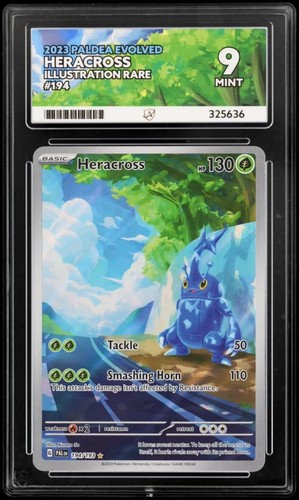 Heracross graded ACE 9 for sale on eBay